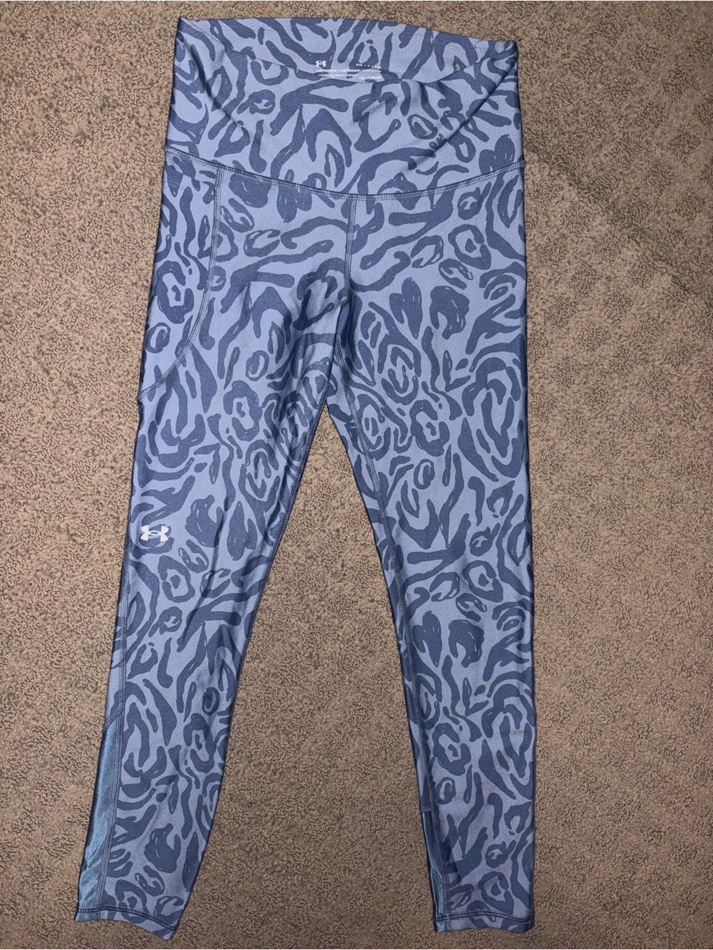 Under Armour Women’s/Girls' Animal-Print Maybe Camo Leggings, Women’s Size S